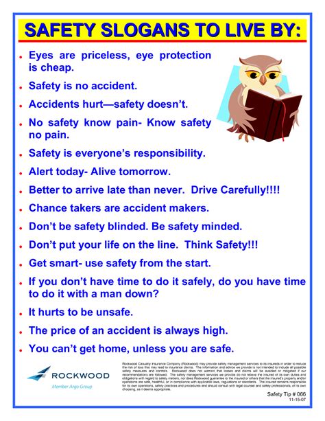 funny safety message of the day|funny safety quotes for work.